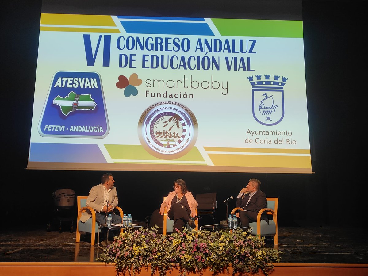 Fundación #FeuVert participa en el VI Congreso Andaluz de #SeguridadVial, celebrado en Coria del Río, reafirmando su compromiso con una movilidad segura, sostenible e inclusiva

➡️ feuvertenmarcha.org/coria-del-rio-…