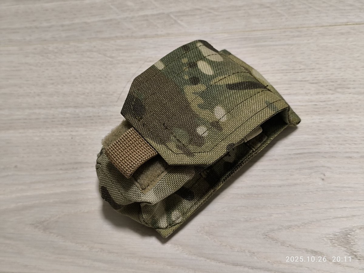 RuoperatorTW's tweet image. ANA single grenade pouch from Strike Omega set. A TsSN limited piece of gear.