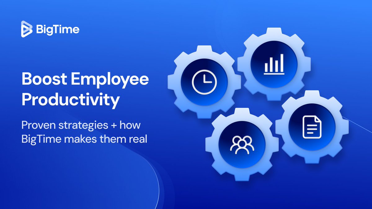 BigTimeSoftware's tweet image. 🚀 Want a team that does more with less stress?

Our new guide shares 10 ways to boost productivity without burnout—plus how BigTime helps with automation &amp;amp; real-time insights.

👉 Read: bigtime.net/blogs/employee…

#EmployeeProductivity #WorkSmarter #BigTimeSoftware