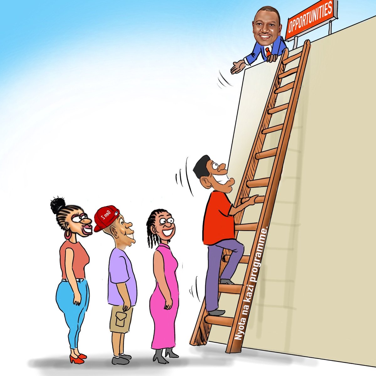 Jiandikishe leo hii kwa program ya Nyota. Hii ndio itakuwa ngazi ya #NyotaNaKazi

Tanzania Oduor Ong  Edwin Sifuna Chungwa House Kalenjins