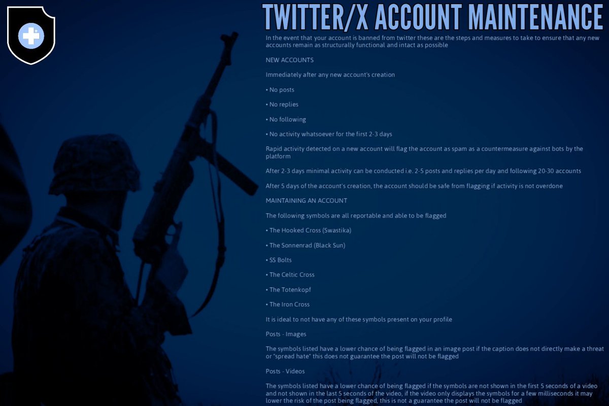 GingerWaffenX's tweet image. These methods have been derived from my own personal observations about the algorithm and the moderation system
Hopefully, this proves to be a helpful citation