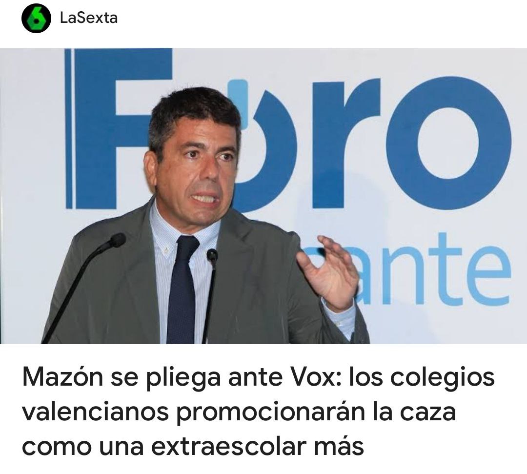 Ahora estarán discutiendo qué colectivos de personas pueden ser objeto de esa caza