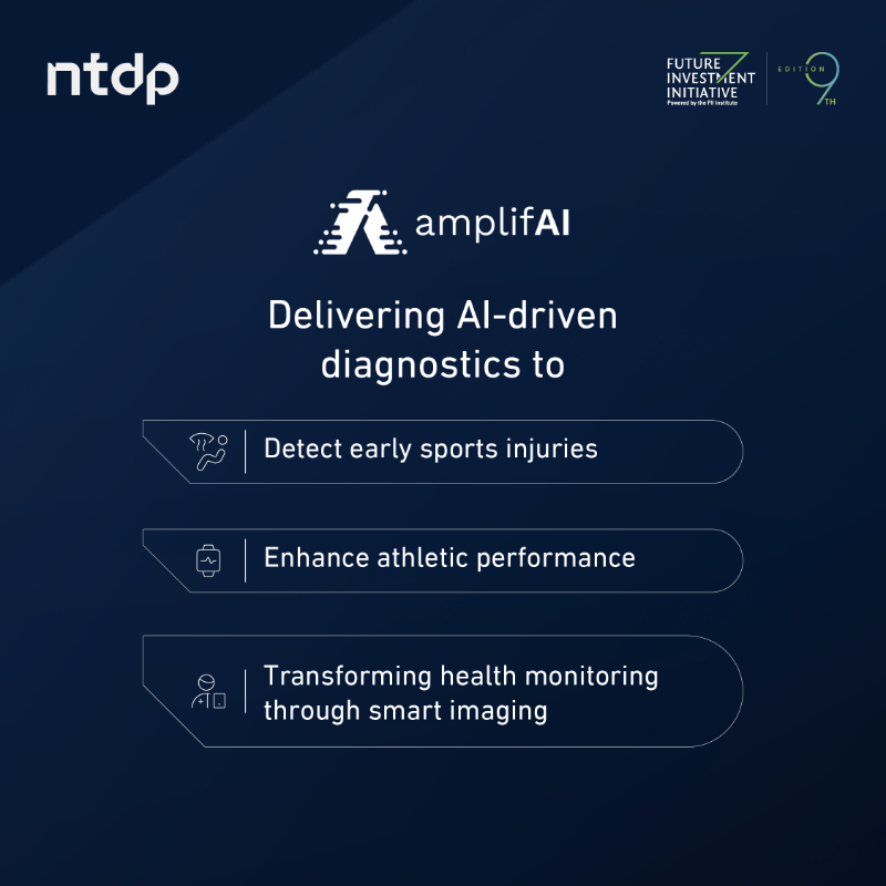 ntdpsa's tweet photo. Proud to support innovative Saudi companies participating in FII9, presenting groundbreaking solutions in AI, connectivity, and health tech, reflecting the impact of the Kingdom’s Deep Tech ecosystem.
@Mozn_ai @ACES_NEUTRAL_CO
@AmplifaiHealth
@FIIKSA
#NTDP #FII9