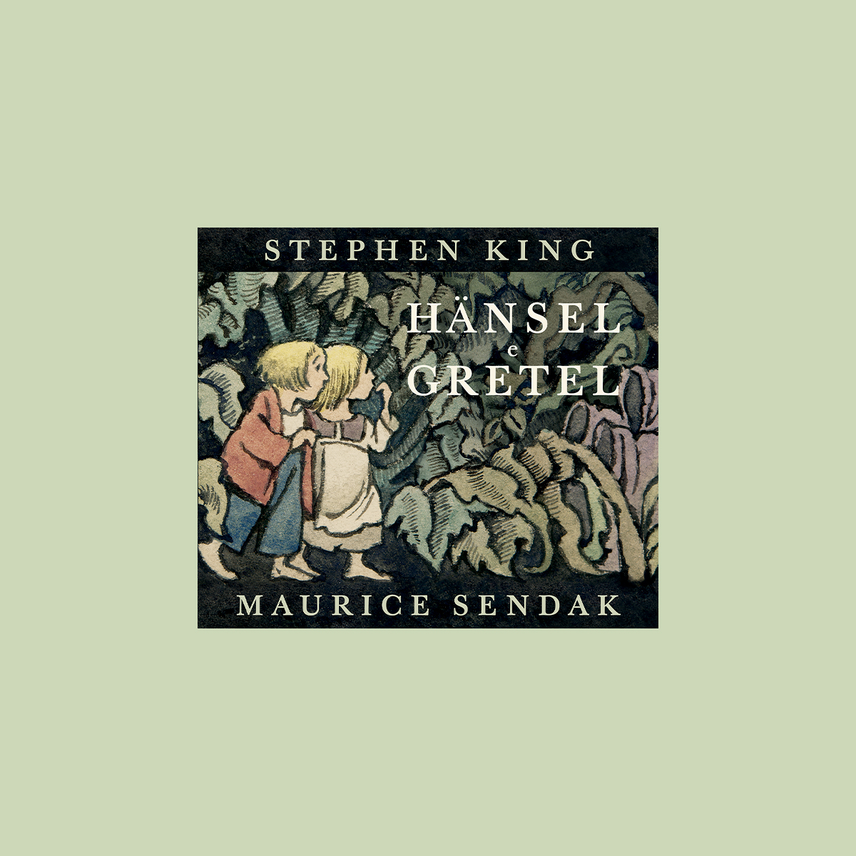 «La più inquietante fiaba dei fratelli Grimm narrata da Stephen King e illustrata da Maurice Sendak».

"Hänsel e Gretel", traduzione di Irene Bulla.