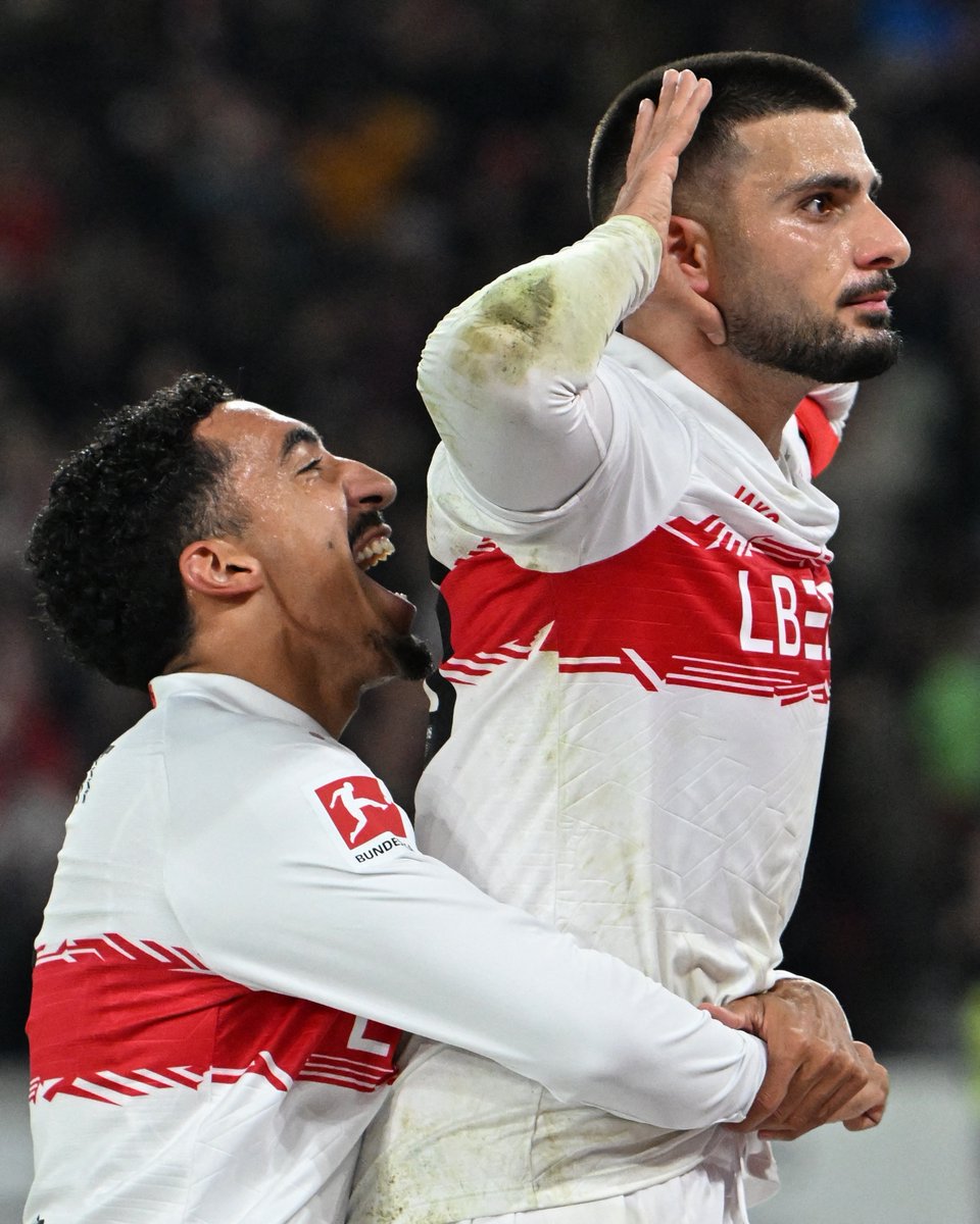 Five league wins in a row for Stuttgart 🔥

#UEL