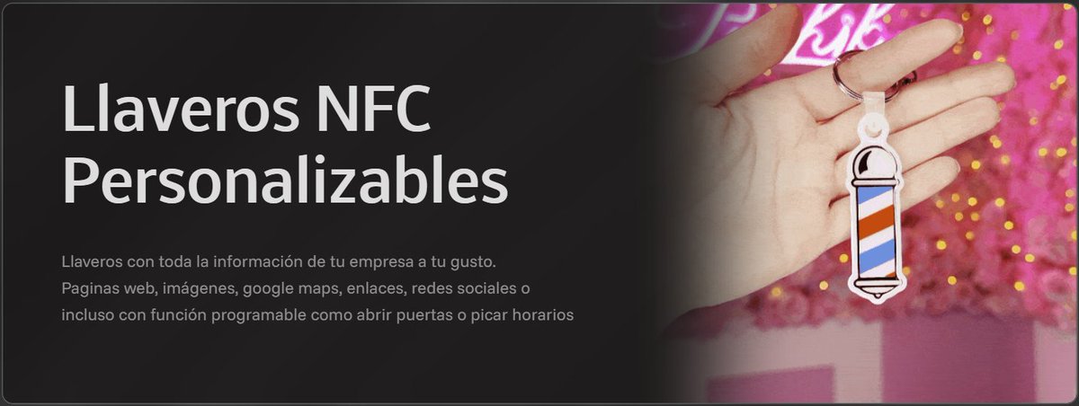 publialjarafe's tweet photo. Llaveros NFC Personalizables - https://t.co/iylHwUnohE
Llaveros con toda la información de tu empresa a tu gusto. 
Además: Sin baterías. Duradero. Y Reutilizable.
#llaverosNFC #llaveros #regalospublicitarios #regalosdeempresa #merchandising @publialjarafe https://t.co/jA4xljFuKl