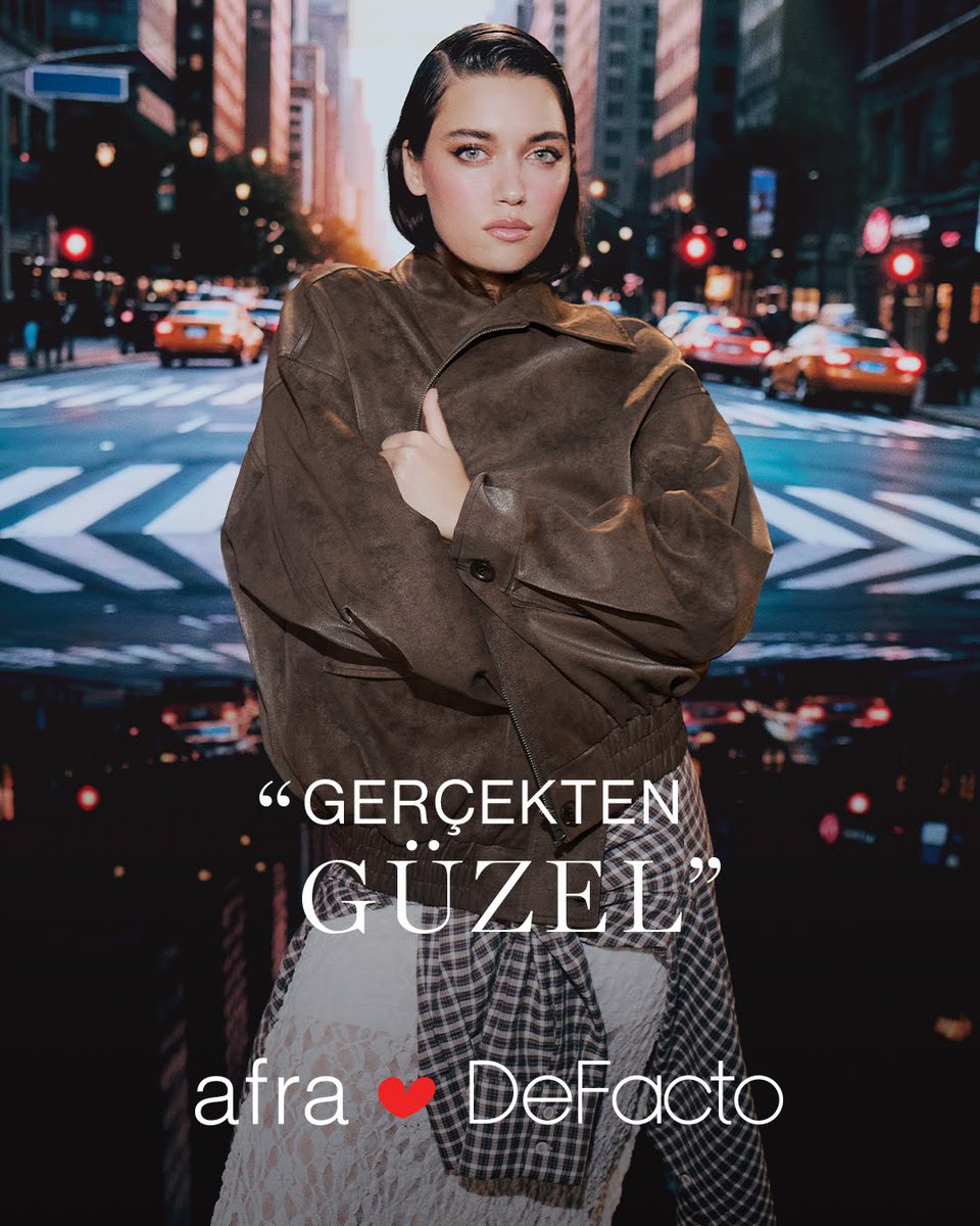 Afra Saraçoğlu ile yeni sezonda yaratıcılıkta da stilde de sınır yok!
DeFacto bu sonbahar #GerçektenGüzel 🍁