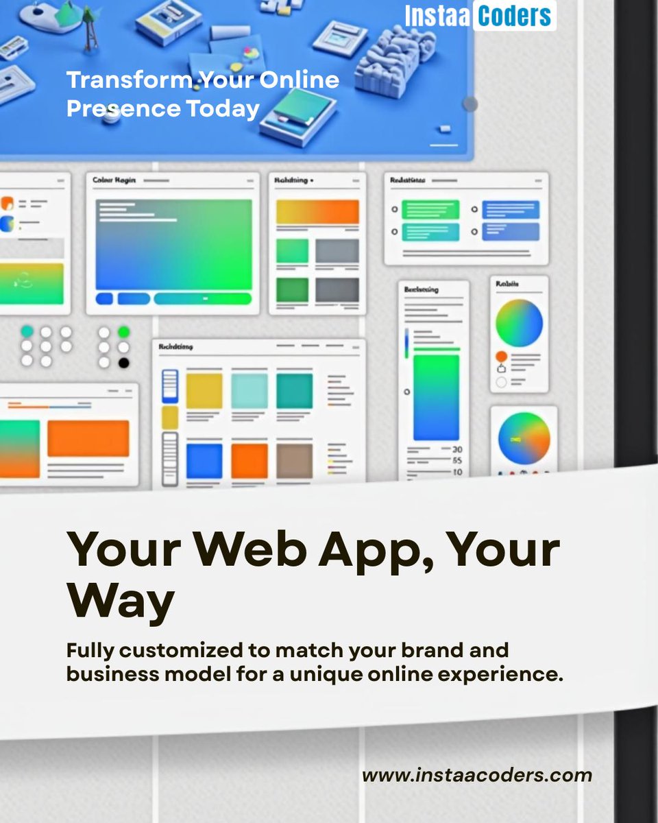 InstaaCoders's tweet image. Don’t settle for cookie-cutter apps. Build something uniquely yours with InstaaCoders.
🎯 Visit: instaacoders.com/services/web-d…
#CustomWebDevelopment #BrandDriven #UXDesign #WebDevUSA #InstaaCoders