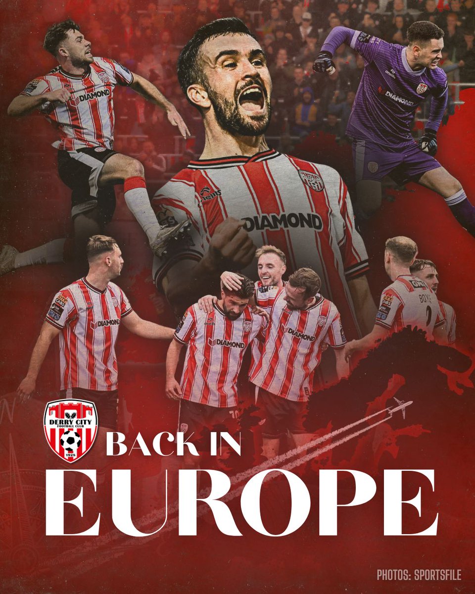 derrycityfc's tweet image. After a year away, City will be back on tour in Summer 2026 ✈️🌍
