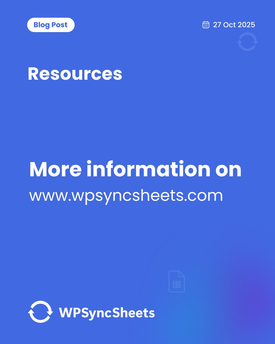wpsyncsheets's tweet image. Future of WordPress Data Management: AI + Google Sheets with WPSyncSheets

✅ The Evolution of WordPress Data Management
✅ How WPSyncSheets Fits Perfectly in This Future?
✅ Preparing for What’s Next
✅ FAQs

🌍 wpsyncsheets.com/future-of-word…

#WPSyncSheets #wordpress #googlesheet