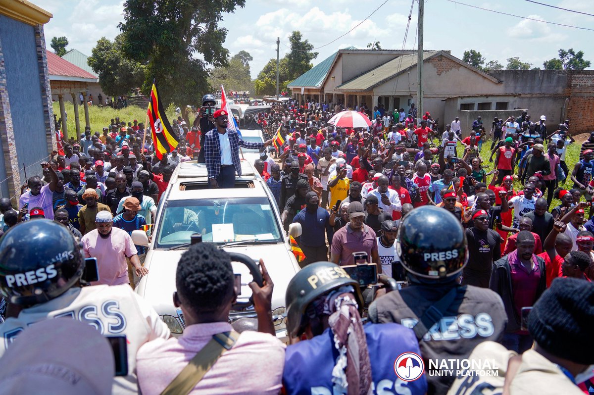 About to get to our first venue!
#ProtestVoteUg2026 
#PeoplePowerOurPower