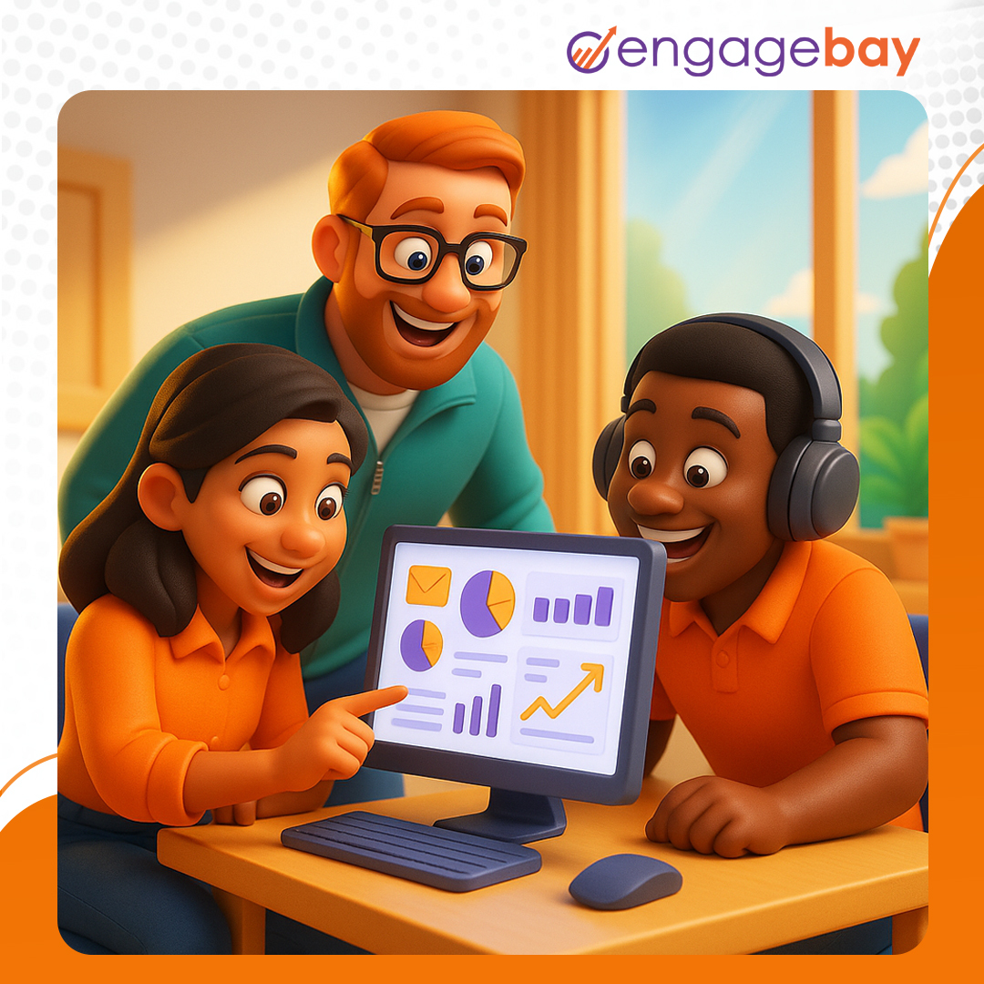 engagebay's tweet image. A 3-person SaaS team cut SaaS spend by 65% w/ EngageBay’s all-in-one CRM, automation &amp;amp; chat. 

Trade many logins for 1 dashboard?

#SaaSSavings #AllInOneCRM