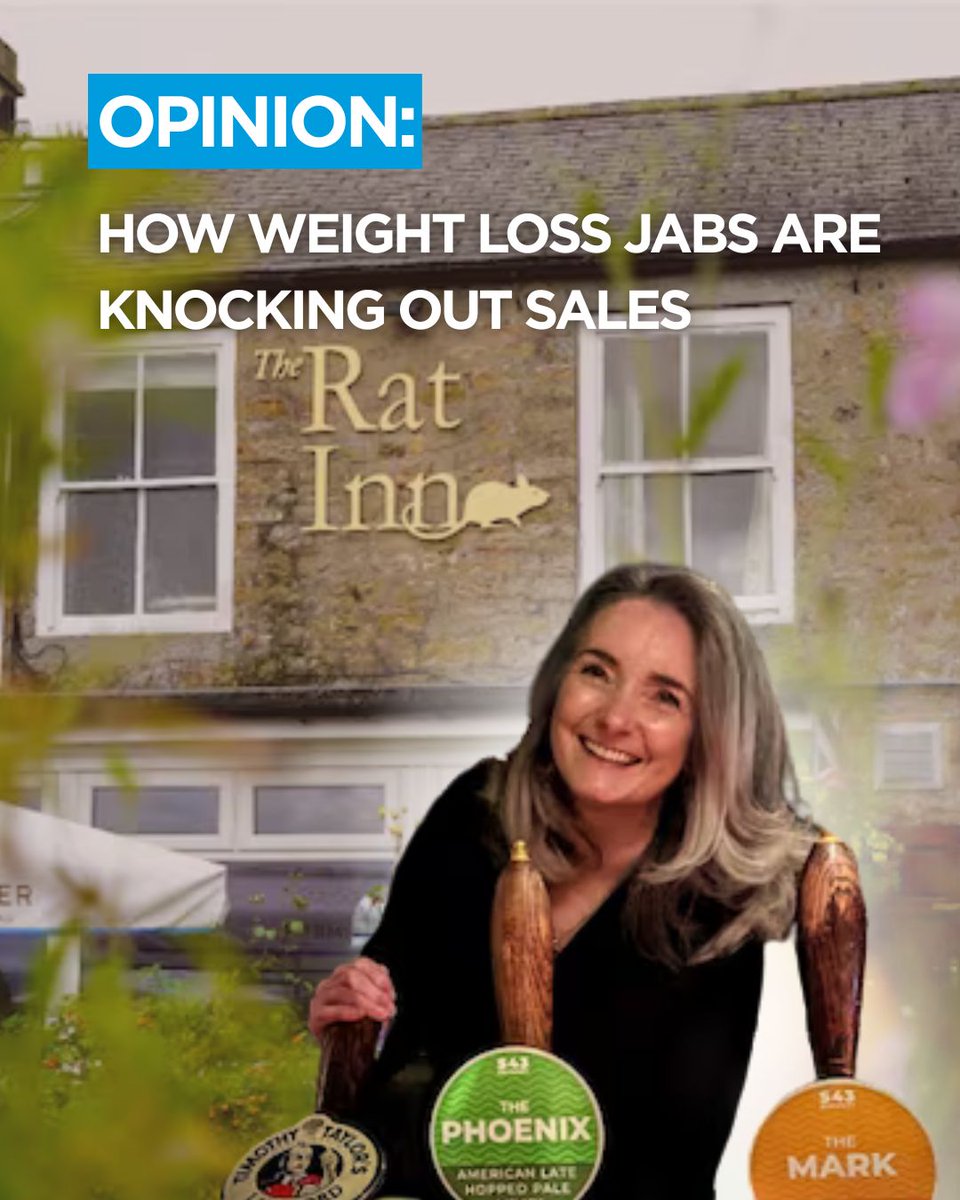 OPINION: How weight loss jabs are knocking out sales

People are shrinking before our eyes...

Read more here:
morningadvertiser.co.uk/Article/2025/1…
#WeightLossJabs #PubsOpinion