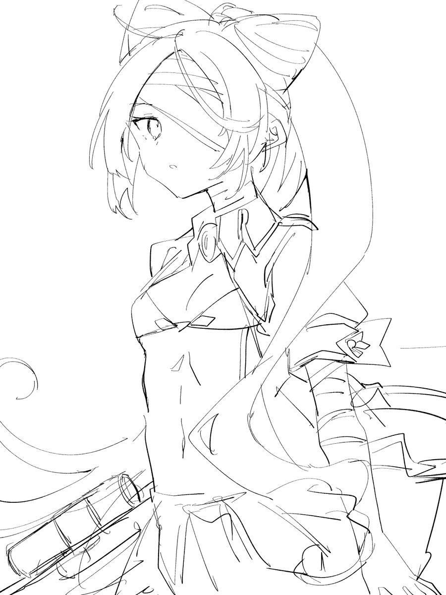 #sdvx_art 
お気に入りの過去絵再掲祭りは続く…
何度見ても良いもんは良いですからね！！