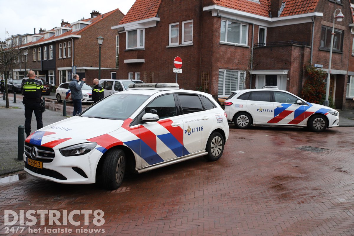Melding van overval op woning in Den Haag