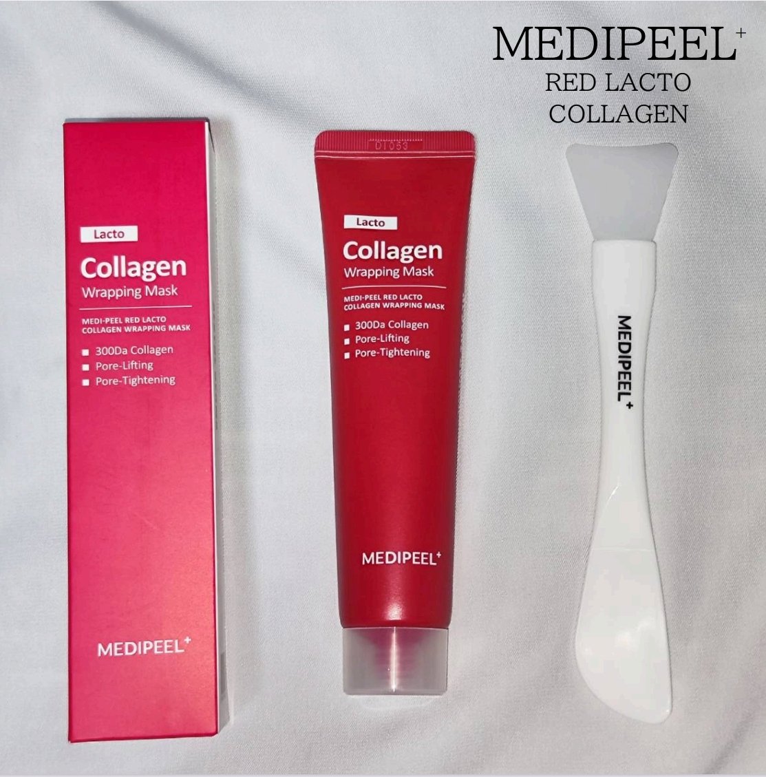 moerixxx's tweet image. #MEDIPEEL 様より提供❤✩.*˚
(@MedipeelJ) 

 #レッドラクトコラーゲンラッピングマスク
お肌のハリや毛穴の引き締めに✨

洗顔後、化粧水とクリームで
お肌を整えてから使うんだけど
剥がしたあと、びっくりするくらい
モチモチしてて感動した🥹💞

リピ確です！
 #PR #メディピール