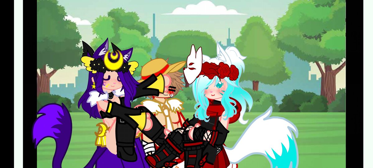 Luna, Geralvyna y Axel :3
1/3
<a href="/GeralvyWolf/">Geralvy wolf</a>

(Axel paso por la casa de las chicas y como era el cumpleaños de luna las decidió invitar a salir -w-)

(Leer alt)