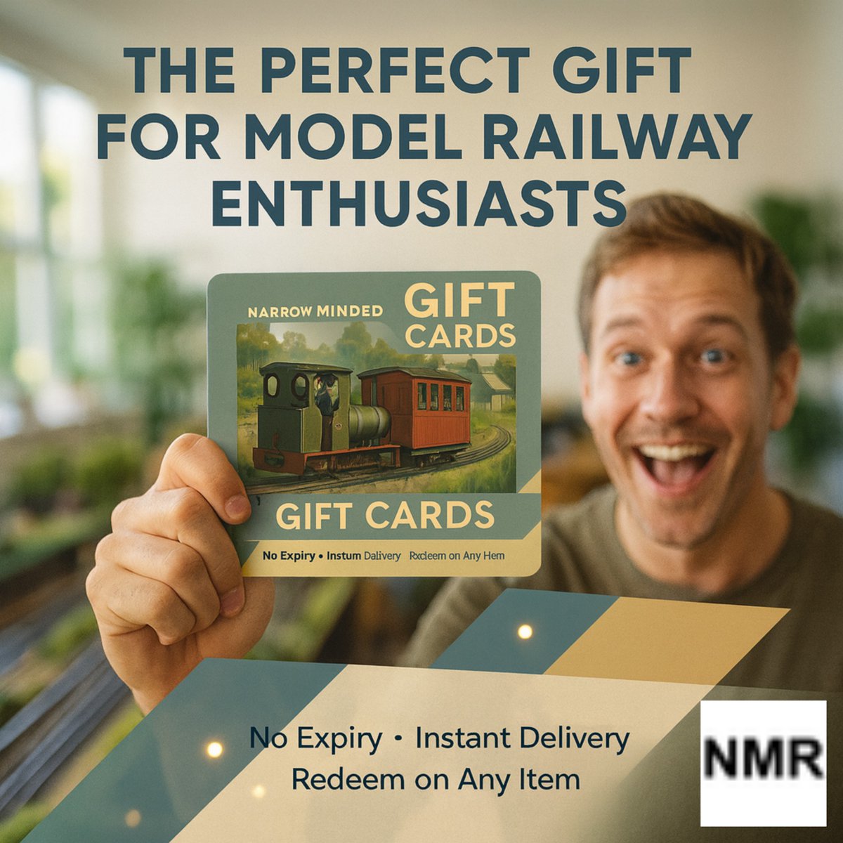 NRailworks's tweet image. Perfect for model railway fans! 🎁 Gift cards offer flexibility, choice, and no expiry date.
.
.
narrowmindedrailworks.com/products/narro…

#ModelTrainHobby #NRM