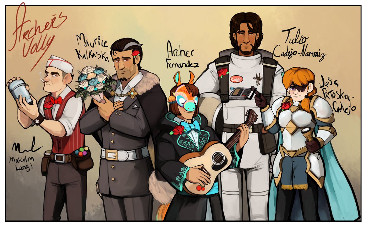 MrRedCavalier's tweet photo. Drew Halloween costumes for my fellas this year. Archer is really that short. https://t.co/lBgLdkDAW8