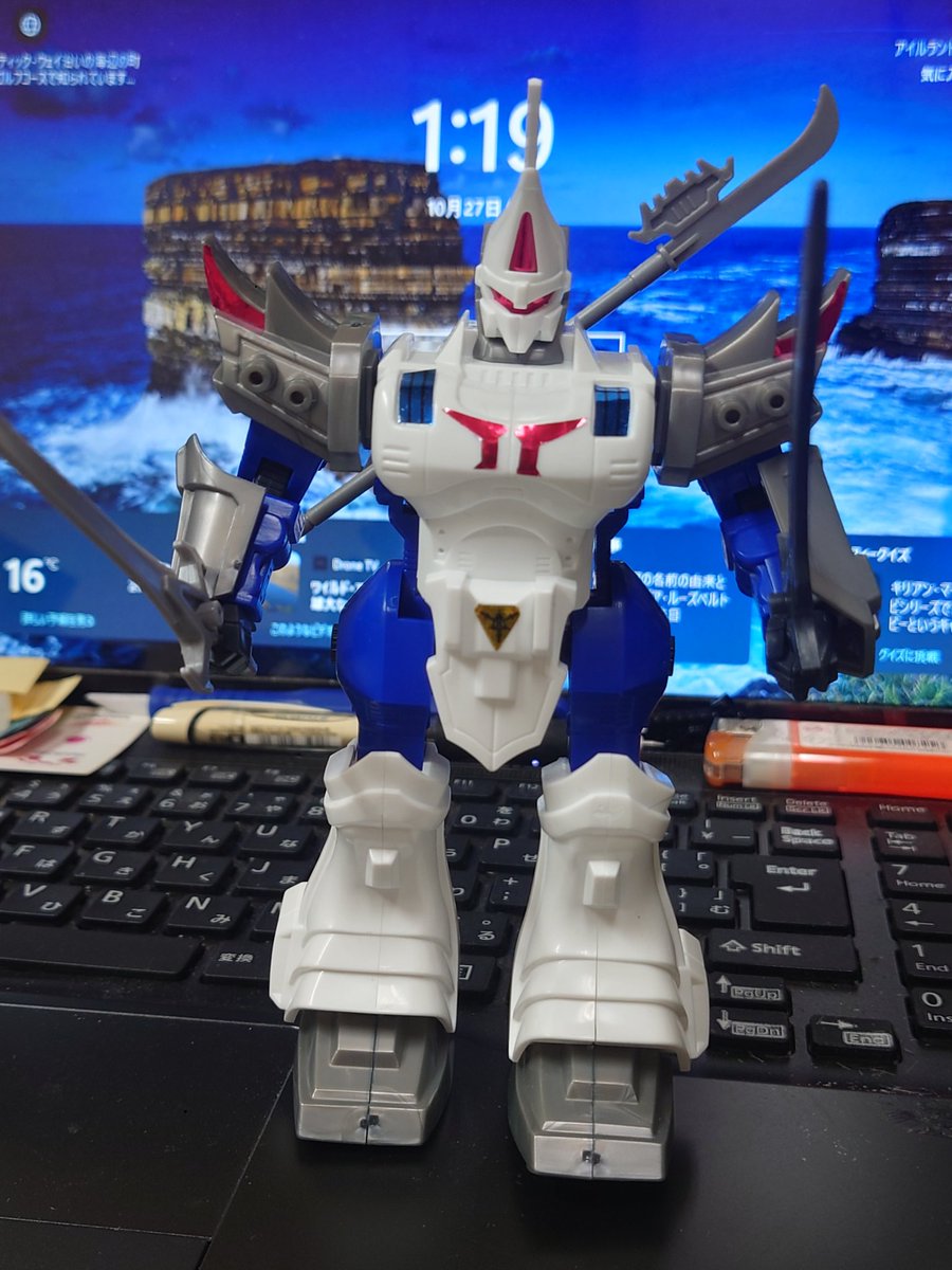 TOMY 装甲巨神Zナイト ズィーナイト ディバイキング 未組み立て 当時物