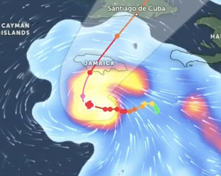 Category 5 Melissa heading directly at Jamaica.

$HMRF