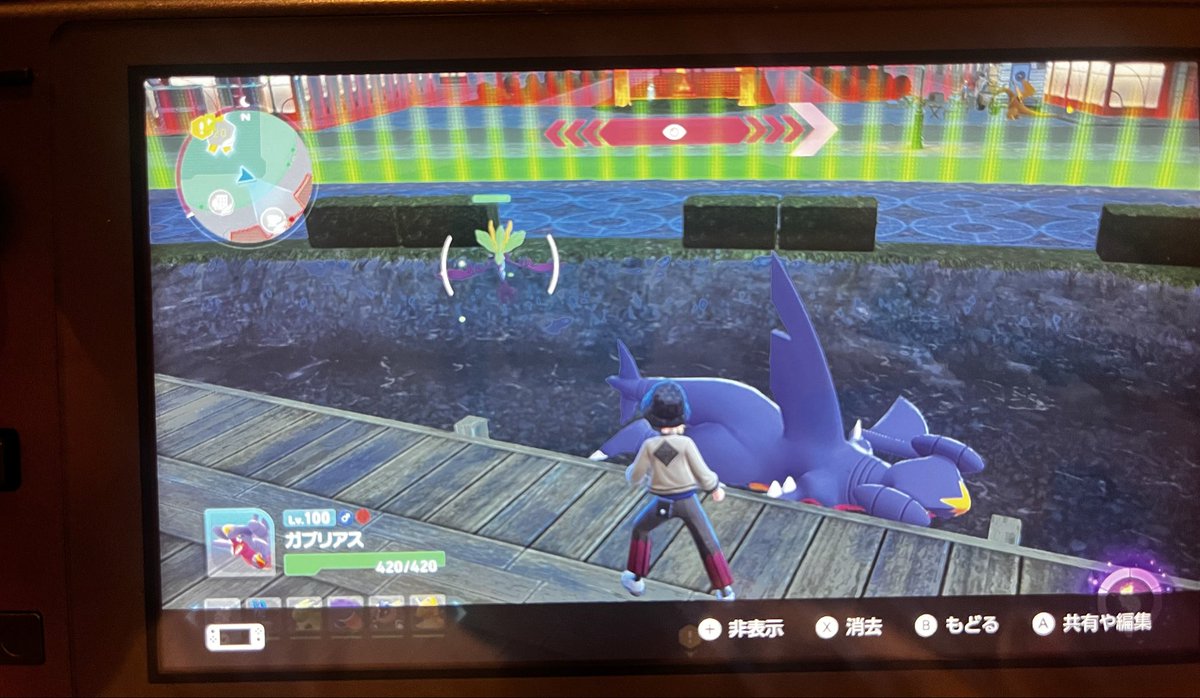 wakaski8071's tweet photo. ドラミドロ色違いバケモンかっこいい
#色違い 
#ZA
#ポケモンZA https://t.co/puqa88jNGC