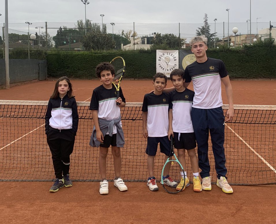 🎾 Resultats dels equips de tennis del CT Lleida a la jornada del cap de setmana 🎾 (2/2)
🏆 Generalitat 🏆
☑️ Infantil mixt-RCT Barcelona, 0-5
🏆 Lliga McDonald’s 🏆
✅ Benjamí A-Sícoris, 5-0
✅ CT Urgell-Benjamí B, 2-3
✔️ CT Urgell-Prebenjamí, 3-3