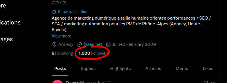 tyseo's tweet photo. Vraiment du mal avec X et Elon. Mais pas envie de perdre ce compte. D'autant plus que les comptes inactifs peuvent être récupérés et revendus... https://t.co/ijEYH93w3u