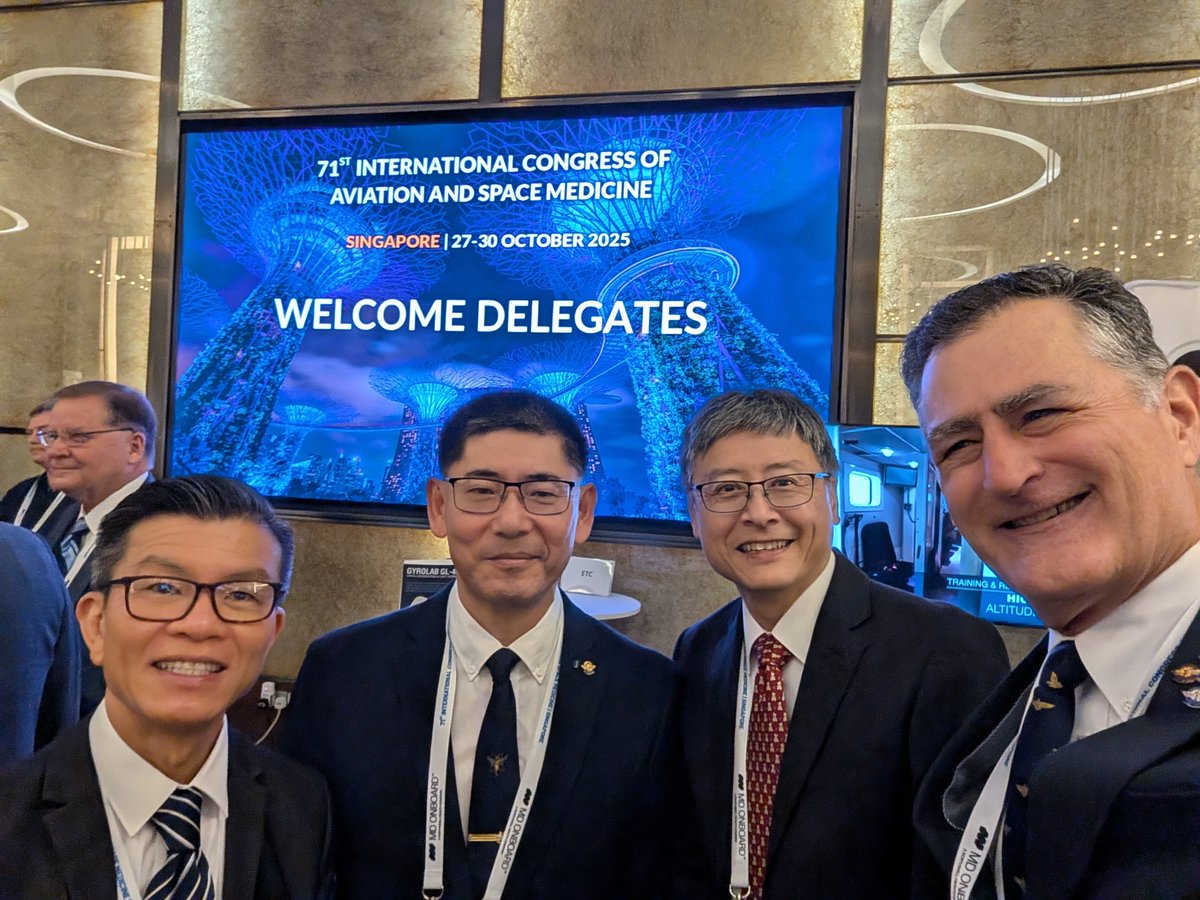 Kris_Belland's tweet image. ICASM 2025 First Day Done, what a professional educational and welcoming conference! Advancing the art and science of aerospace medicine! #AsMA #AOA #AOCOPM #CAMA #ICAO #IAASM #AsHFA #IAMFSP #aerospace