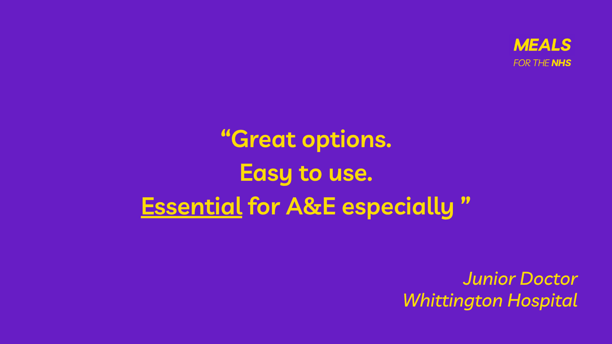 Meals For The NHS tweet media