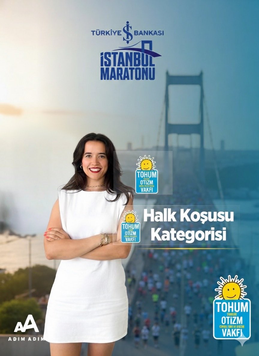 Otizmli çocukların eğitimine destek olmak için attığı her adım çok değerli. Siz de küçük/büyük demeden yapacağınız bağışlarla bu anlamlı iyilik hareketine ortak olabilirsiniz🫶🏻 ipk.adimadim.org/kampanya/CC140… 
#TohumOtizmVakfı #İyilikİçinKoş #İstanbulMaratonu <a href="/tohumotizm/">Tohum Otizm Vakfı</a>