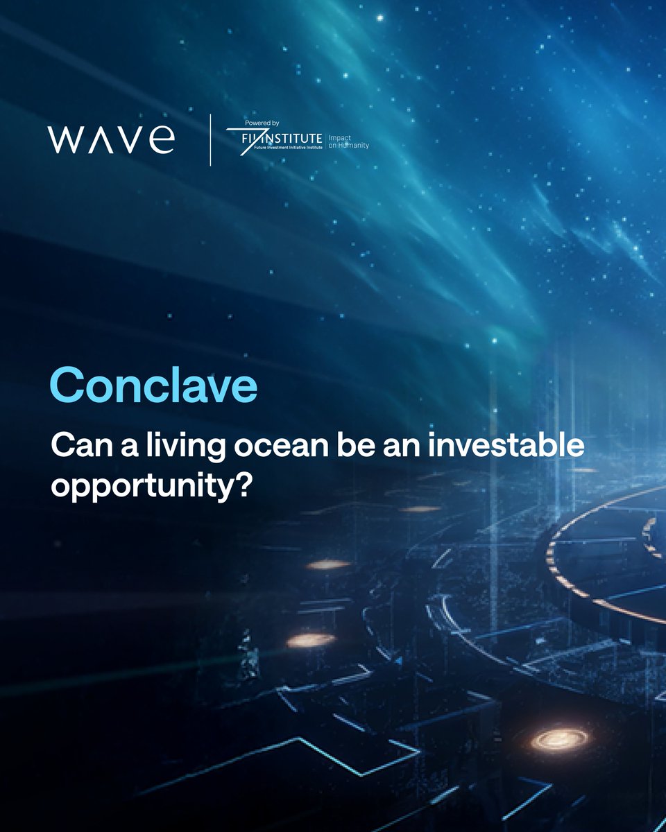 🌊 WAVE, powered by <a href="/FIIKSA/">FII Institute</a> , is delighted to be joining the 9th Edition of the Future Investment Initiative — starting today in Riyadh, Saudi Arabia, and running from October 27–30, 2025, under the theme “The Key To Prosperity: Unlocking New Frontiers Of Growth.”  🔑✨

🌍 FII9