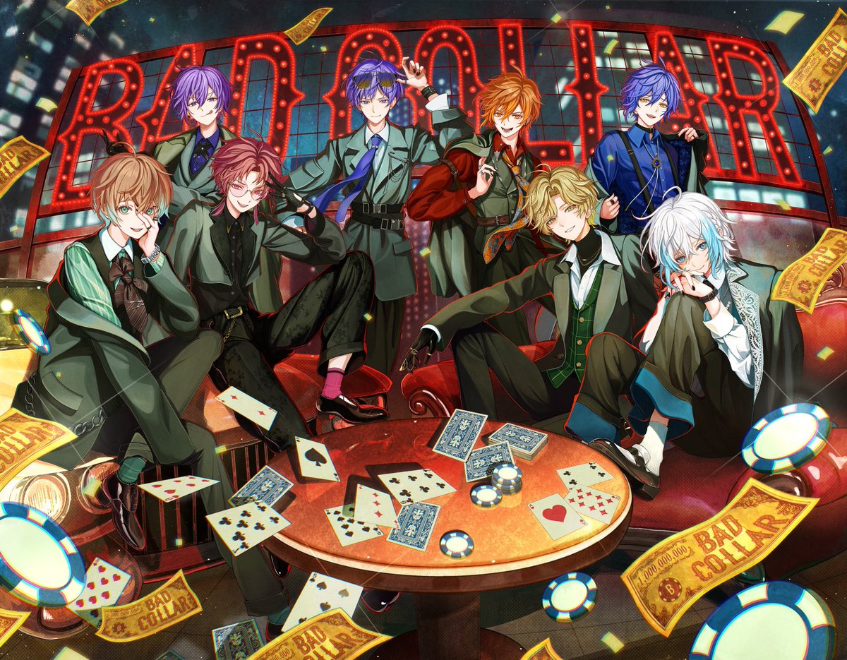 NAKA_u_MA's tweet image. BAD COLLAR 2026にて、ライブキービジュアルを担当させていただきました！

よろしくお願いいたします🃏✨