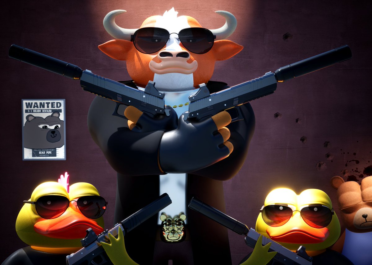 GM Meme Addict 💼🐂

Bull’s on a mission: eliminate all bears. You’ve been warned. 😏