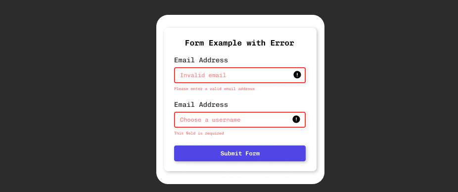 mustaphalawan's tweet photo. Design a Basic Error Message for an Input Field

🎉 I just completed Daily UI/UX Challenge #55! Ready to level up my design skills with Redoui. #redoui #designchallenge #UI #UX #uidesign #UXdesign #uiux https://t.co/y1Aav4RfW6