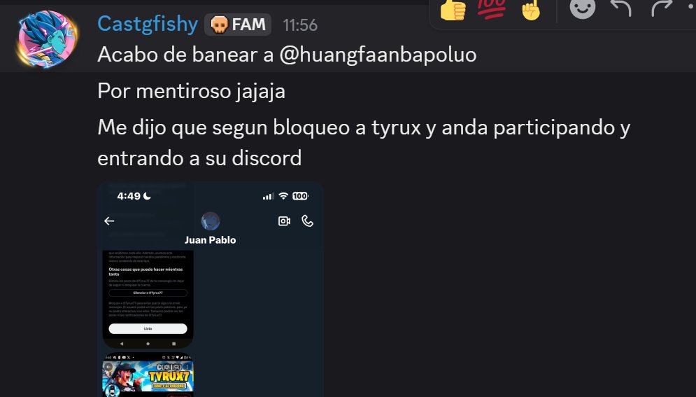 Tal vez tiene algún trastorno, no es normal que no le de verguenza decir cosas como ''Vayan a tirar hate!'' o ''Me siguen a mi o los bloqueo!''

Por cosas asi nunca aceptará una llamada conmigo. En el fondo sabe lo ridículo y falso que está siendo, solo miente y quedaria fatal