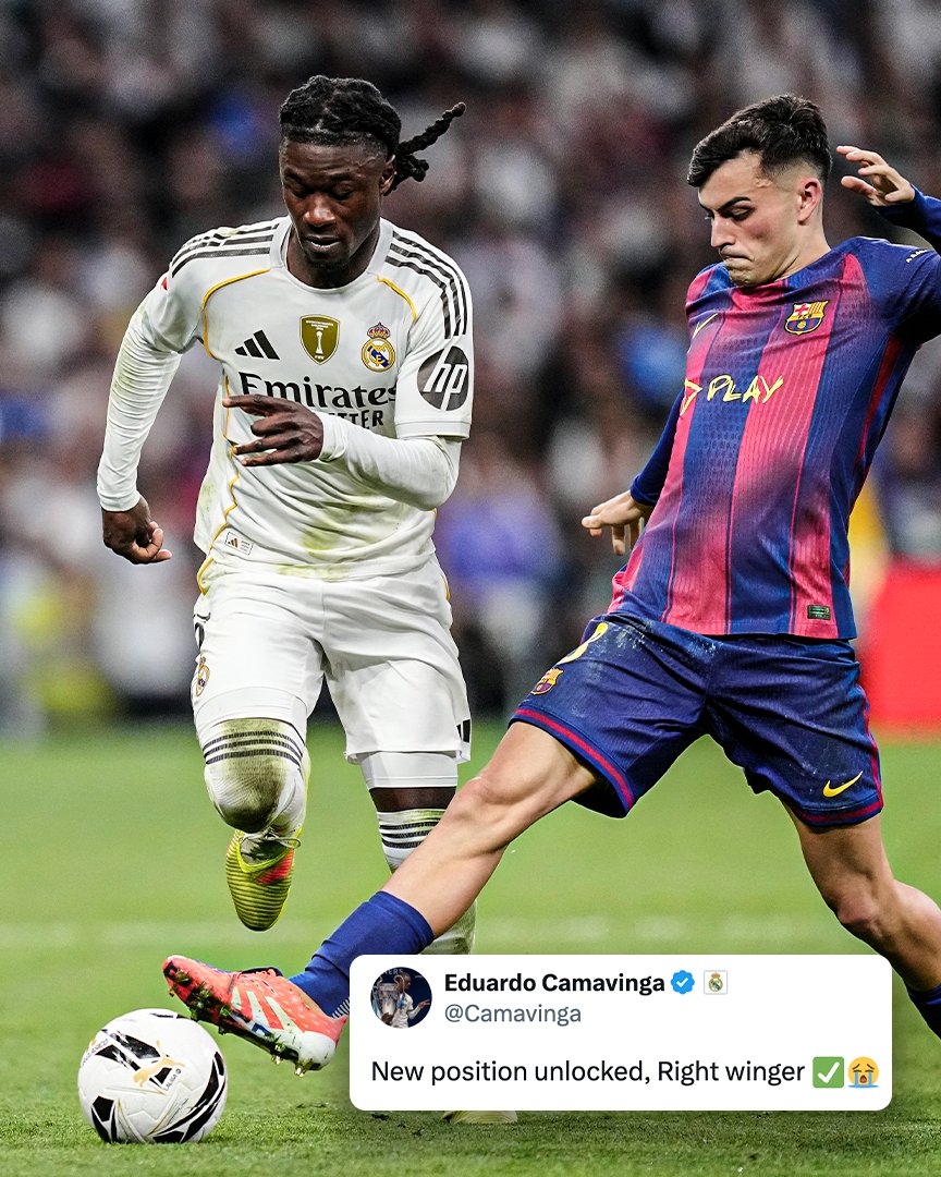 Camavinga playing career mode in real life 😂🤝