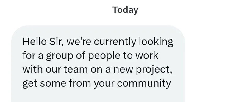 GIGME01's tweet image. Hiring!!!!

Looking for Web3 Enthusiasts to join a team on a new project

Salary: $100 - $350 monthly 

Interested? leave a comment below on which aspect you&apos;re good at

I&apos;ll dm you personally

No experience required

Remote 4- 6 hours daily required

Like, rt &amp;amp; turn on 🔔