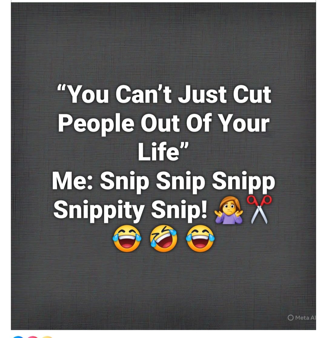 Thiscrazychaot1's tweet image. Watch and take note: snip snip mother-clucker! #StraightTalkSunday 
Remember to be kind, smile lots, and dance often!
 #StraightTalkSunday 
#snipsnip 
#cuttingpeopleoff