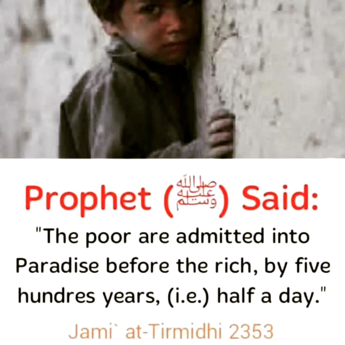 Prophet Muhammad(pbuh) said:
