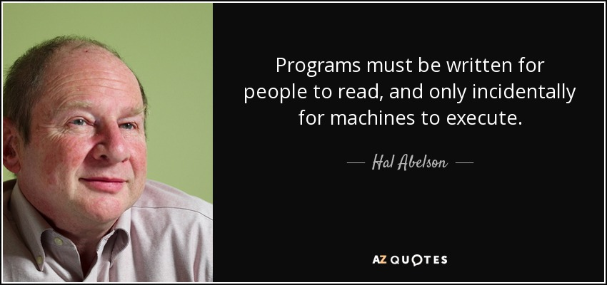EonWeaveLabs's tweet image. “Programs must be written for people to read, and only incidentally for machines to execute.” — Harold Abelson
Great code tells a story.
It’s not just about what it does, it’s about how clearly it communicates.
#code #softwaredevelopmentpractices #codingbestpractices #quote