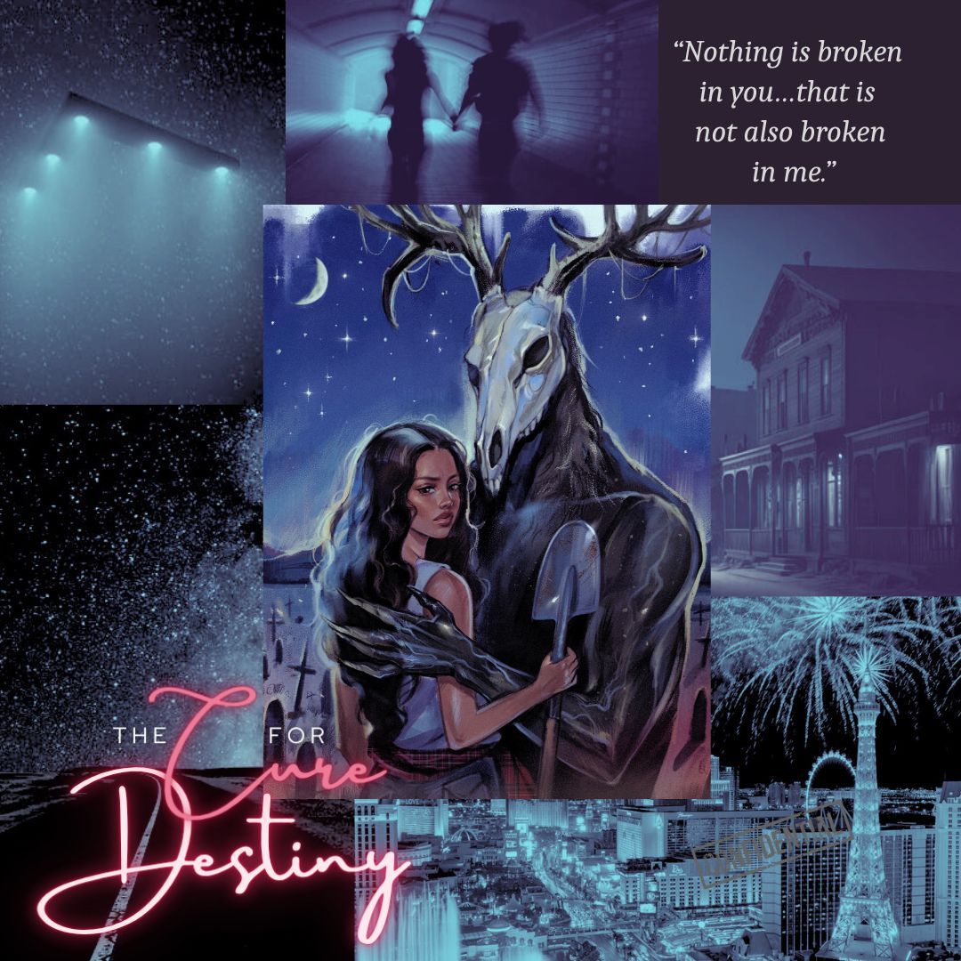 Destiny’s stuck in a dying Vegas town, living a lie to survive. When she meets a shapeshifting alien who alters luck, they gamble to save her sister. Each win, facades crack &amp; danger rises. Their greatest gamble becomes what love makes them reveal.
#roundtablementor #A #H #R #UN