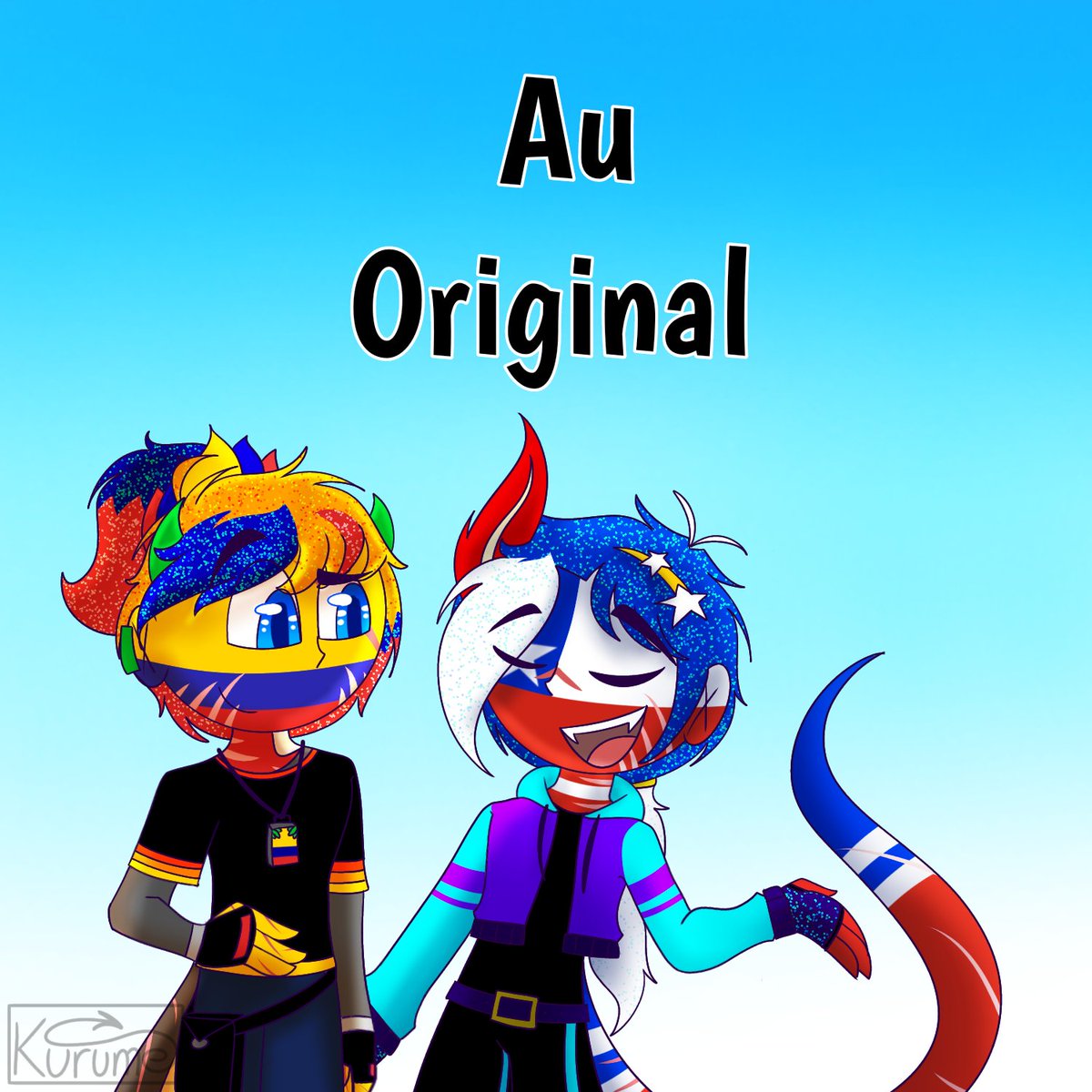 Kurume__00's tweet photo. ✨Aus de Coco y Chile✨

Tengo en total 4 (por el momento) dónde Coco y Chile son protagonistas ✨

Jeje que no se note que me encanta dibujar a este duo 💖

#CountryHumans #CountryHumanscolombia #CountryHumanschile #CountryHumansfandom https://t.co/aZNeE823WK