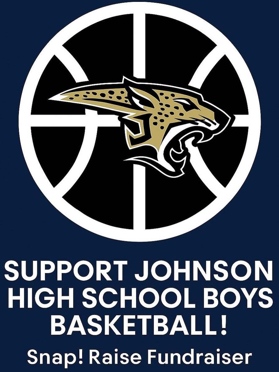 🏀 Support Johnson HS Boys Basketball! 🖤💛🐆
Help our Jags reach new heights this season — every donation counts! 🙌
👉 raise.snap.app/donate/johnson…
#GoJags #JohnsonHoops #SnapRaise #JaguarBasketball #PTR