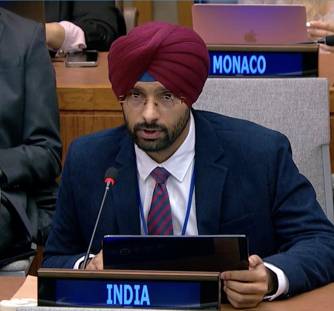 National Statement delivered by Mr. Bedi Anmol Sher - Senior Advisor during the Thematic Debate on ‘Outer Space’ at the First Committee of the 80th UN General Assembly, New York on 27 October 2025.