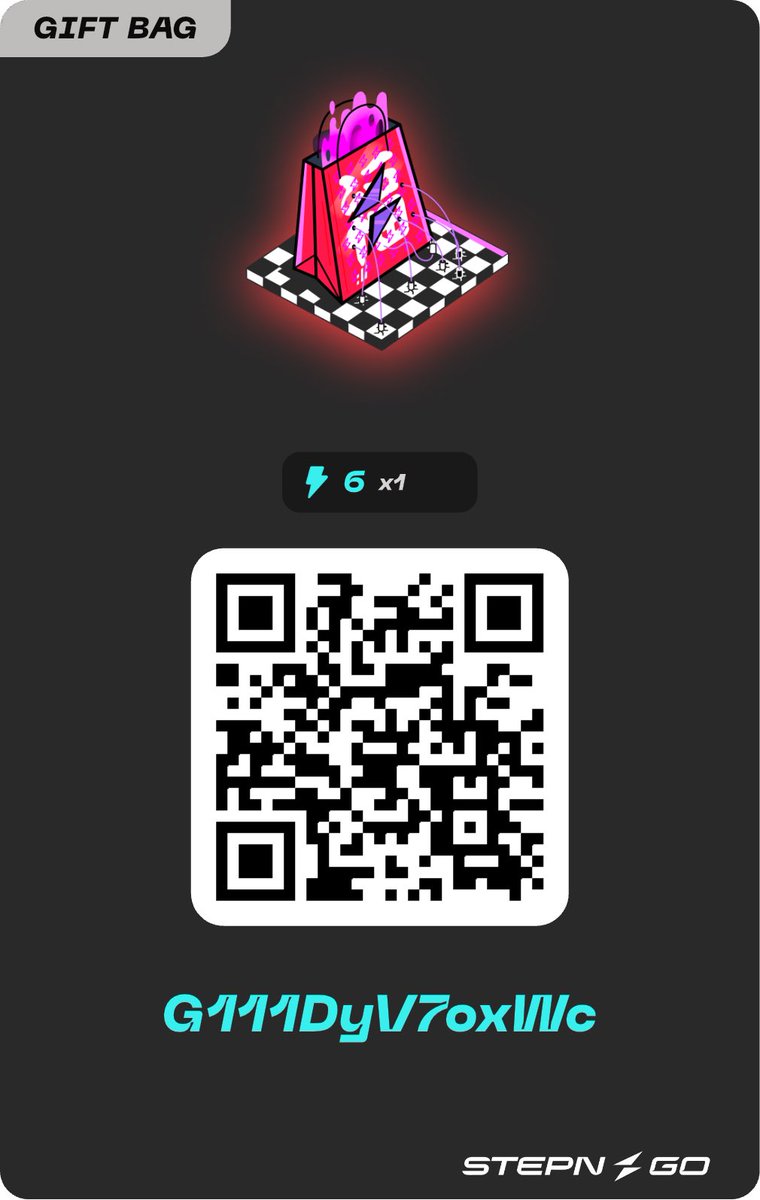 sanchan_0303's tweet image. STEPN GOギフトバックコードです😃
無料エナジーとトライアルスニーカーをゲットしてGGTトークンを獲得しましょう😃

Here is a STEPN GO Gift Bag code😃
Get free energy and trial sneaker, and earn GGT token😃

コード
↓↓↓
G111DyV7oxWc

#STEPNGO
#GiftBagcode
#ギフトバックコード