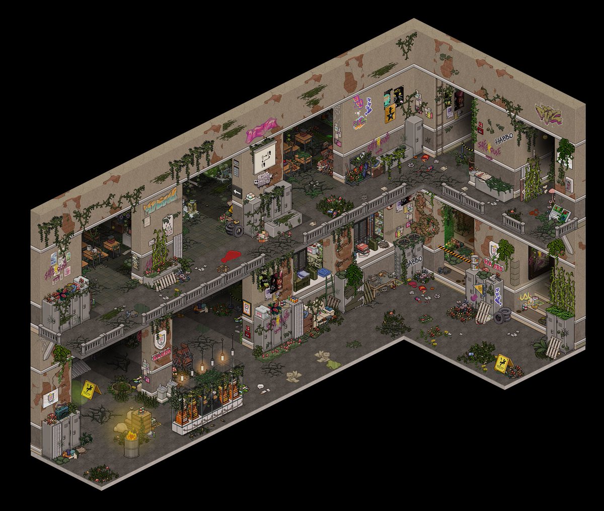 BW25 - Escola infectada. 

Por: <a href="/BrocasitoHBT/">Brocasito ★彡 ≛≣</a>, <a href="/CalmoBlet/">Calmo</a>, <a href="/gigicaa021/">Gigica 🦋</a> e <a href="/movicoin/">×</a>. 💚