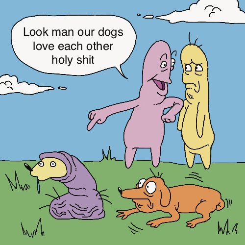 Best friends in the making