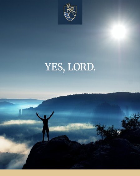 Stewardship begins with “yes.”