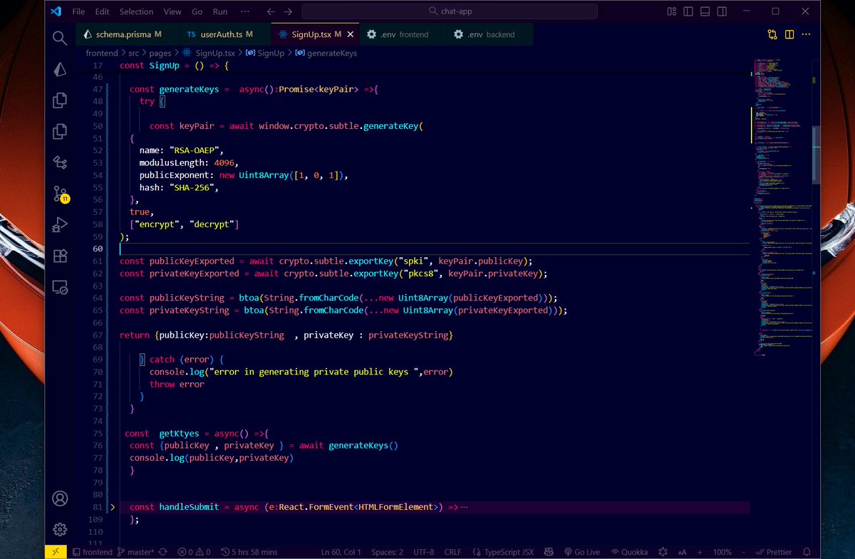 Dilip_purohit47's tweet image. I’ve been procrastinating for days trying to understand  how E2EE (end-to-end encryption) works… but today I stopped reading and just started building. 
Sometimes the best way to learn is by doing. 
#buildinpublic #developer #learningbydoing